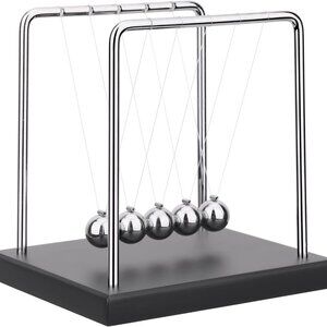 New Newtons Cradle Balance Balls Science Physics Gadget Desktop Decoration Kinet